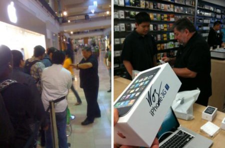 Первый покупатель iPhone 3GS в Сан Хосе